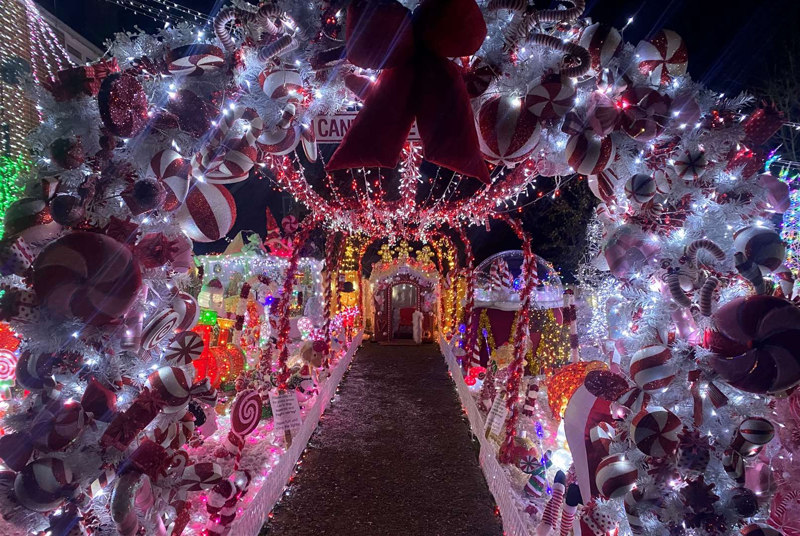 Is this Kent’s most festive house? More than 80,000 lights contribute to the spectacle