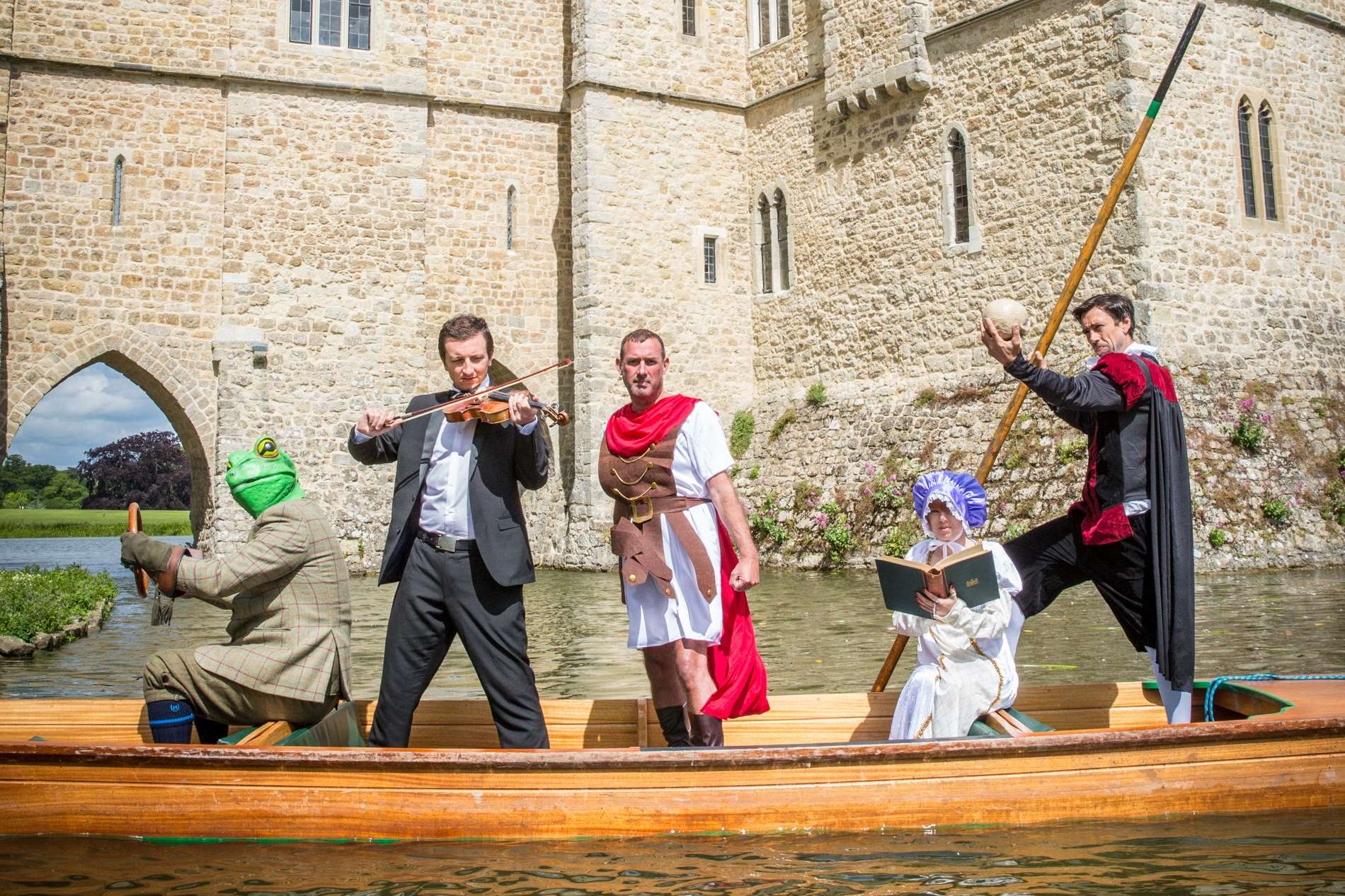 Summertime at Leeds Castle has open air theatre, cinema, shows and events Picture: matthewwalkerphotography.com