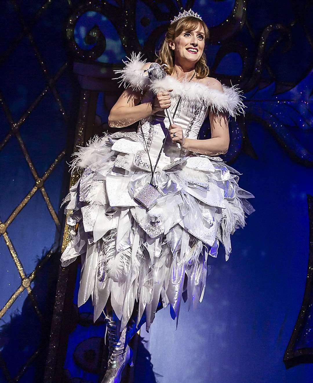 Jenna Russell as Fairy Goodfeather Picture: Pamela Raith Photography
