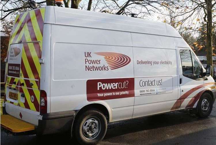 UK Power Networks say the work is set to last three weeks, but could finish earlier