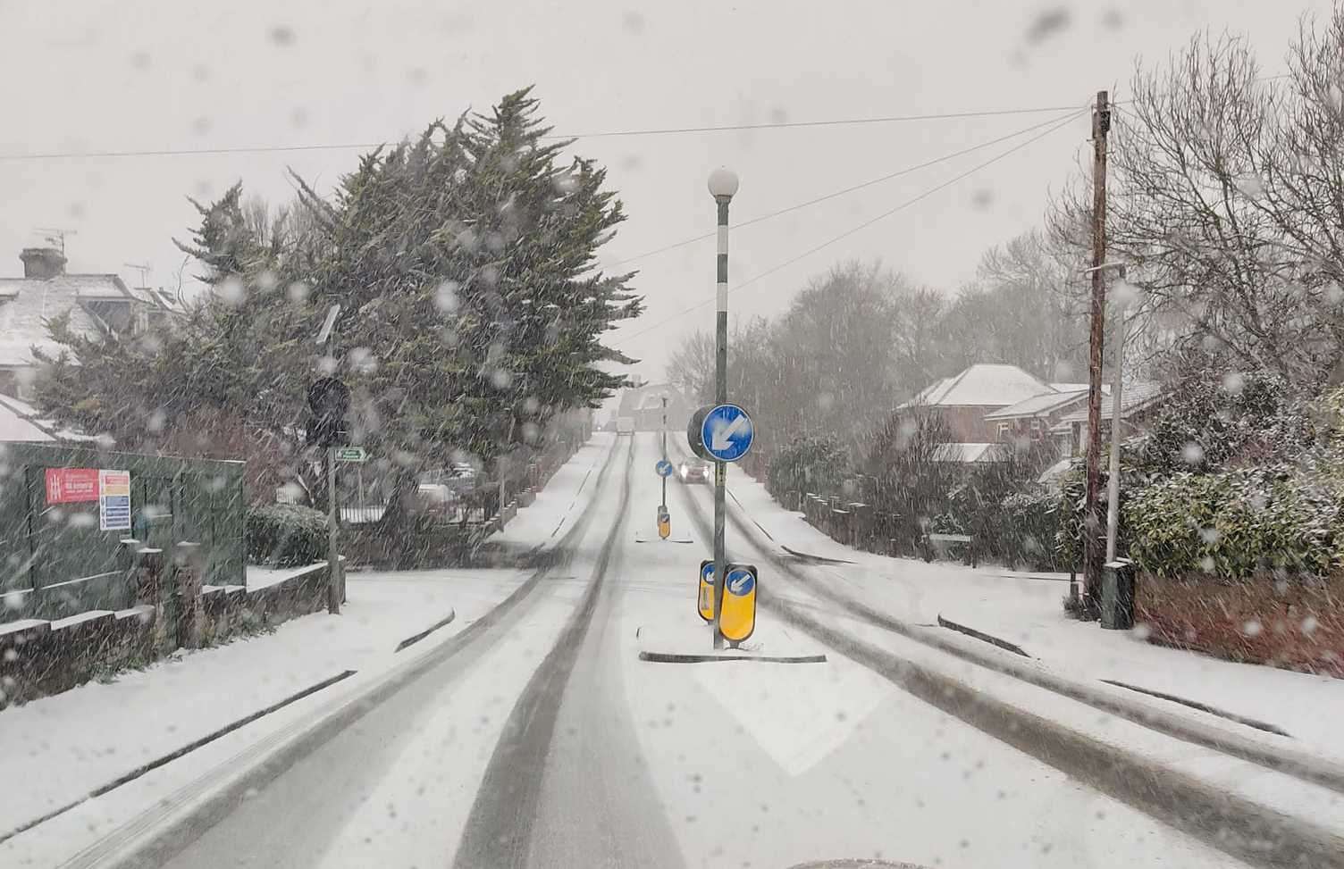 Priestfields in Borstal, Rochester this afternoon. Picture: Lisa Payas