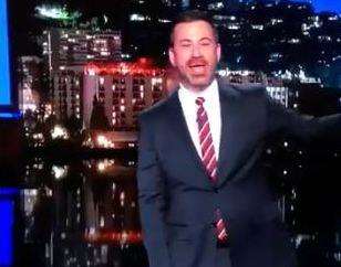 Jimmy Kimmel reporting on Cameron's piece (2070776)