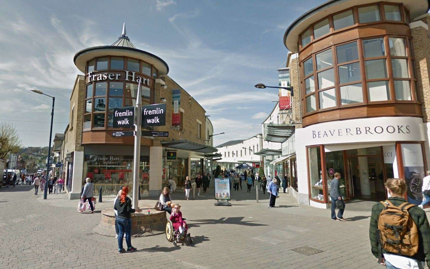 There will be samba dancing and outdoor performances at Fremlin Walk. Picture: Google
