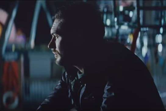 Tom Hardy at Dreamland. Pic: Screen grab from YouTube