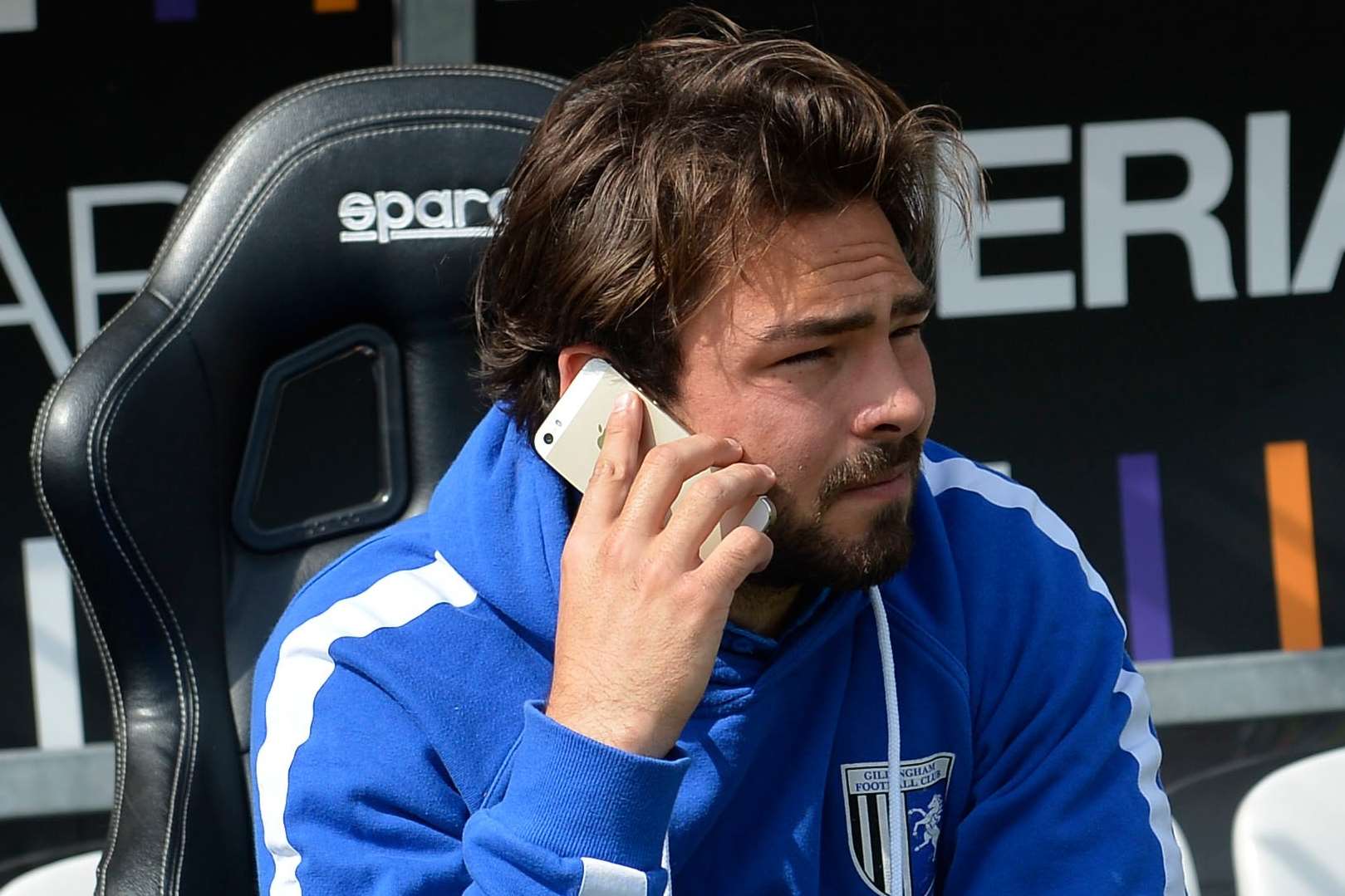 The suspended Bradley Dack had to sit out the season finale Picture: Ady Kerry