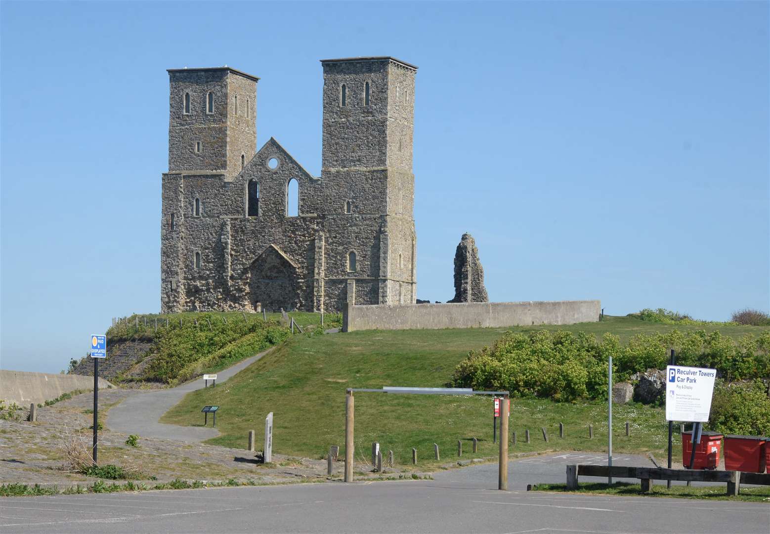 A three-hour stay in the Reculver Towers car park could soon cost £8.10 all year round