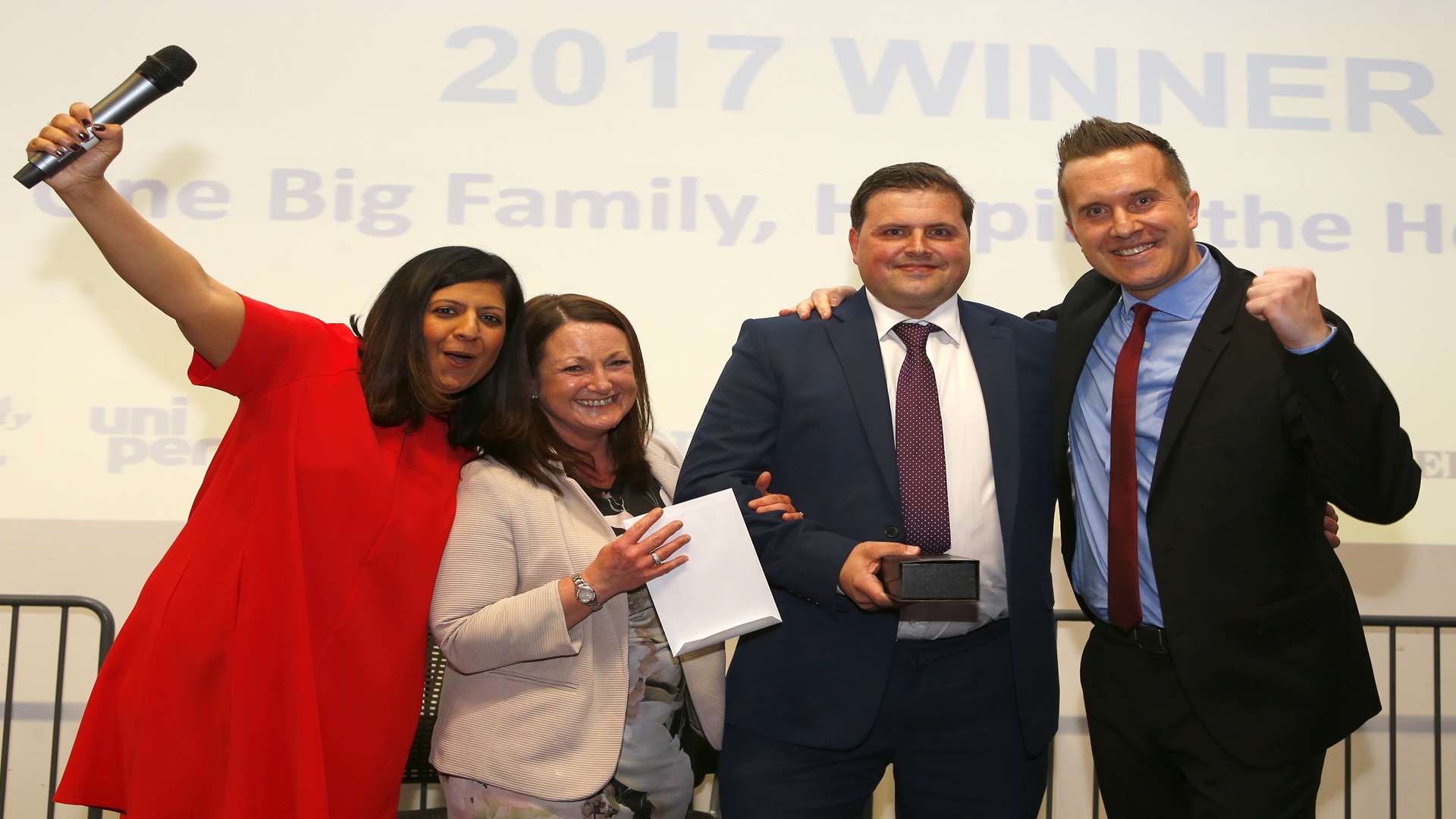 Pride in Medway Winners 2017 Liz and Darren Shaw from One Big Family Helping the Homeless