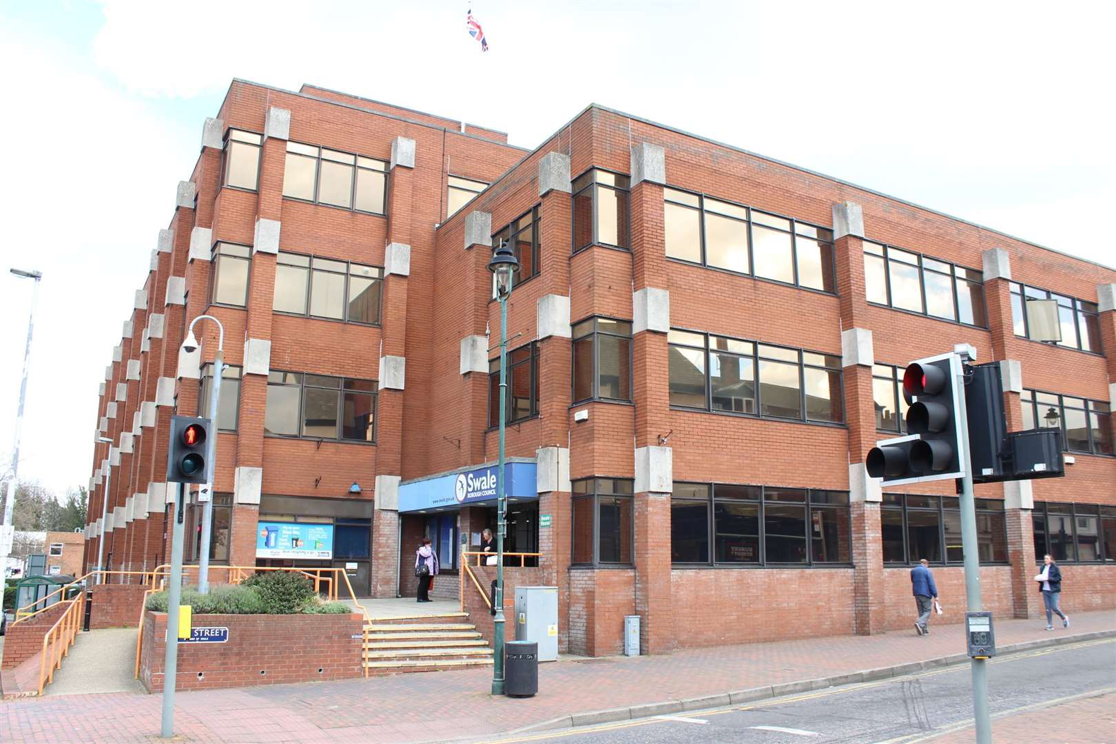 The council's offices at Swale House, Sittingbourne
