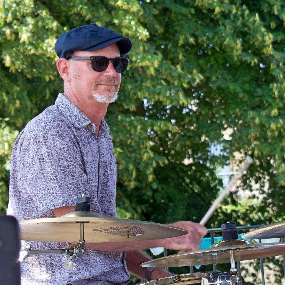 Dennis Halberg played drums and performed at numerous festivals around Gravesend. Photo: Family release