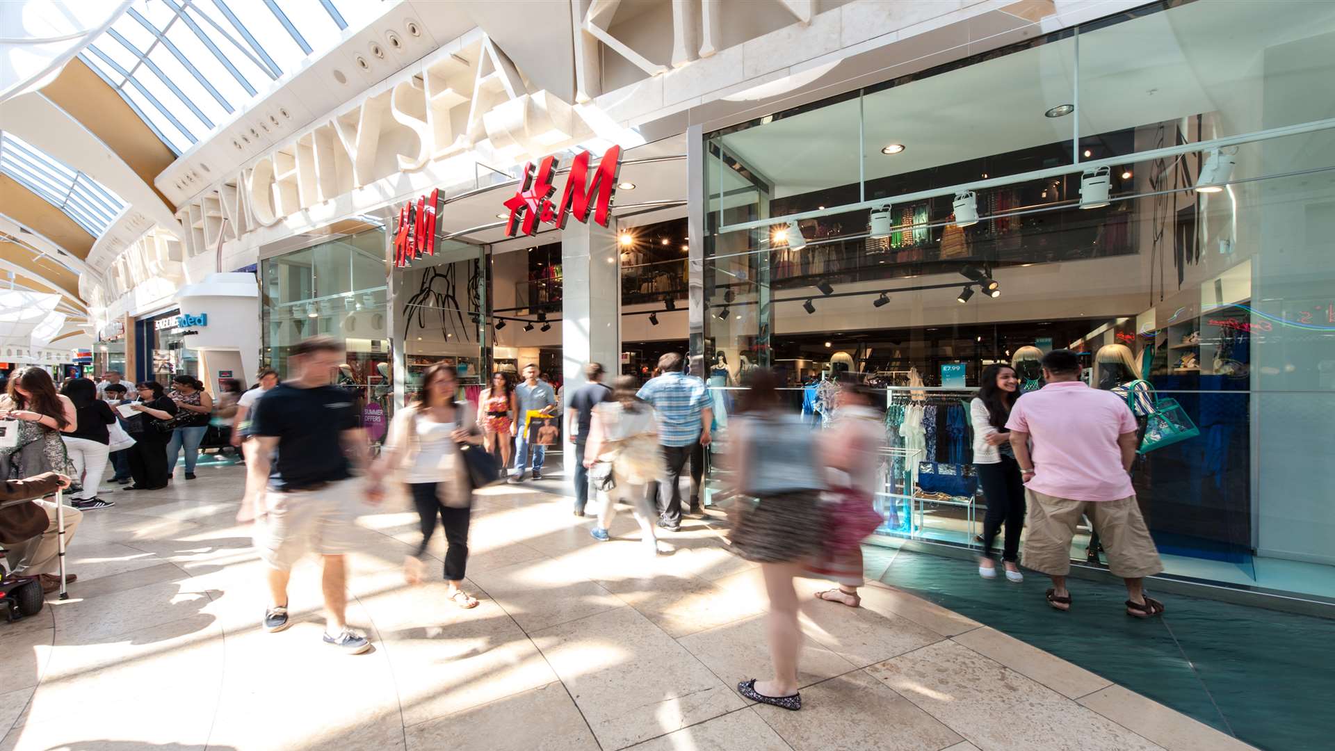 H&M will more than double the size of its current store at Bluewater
