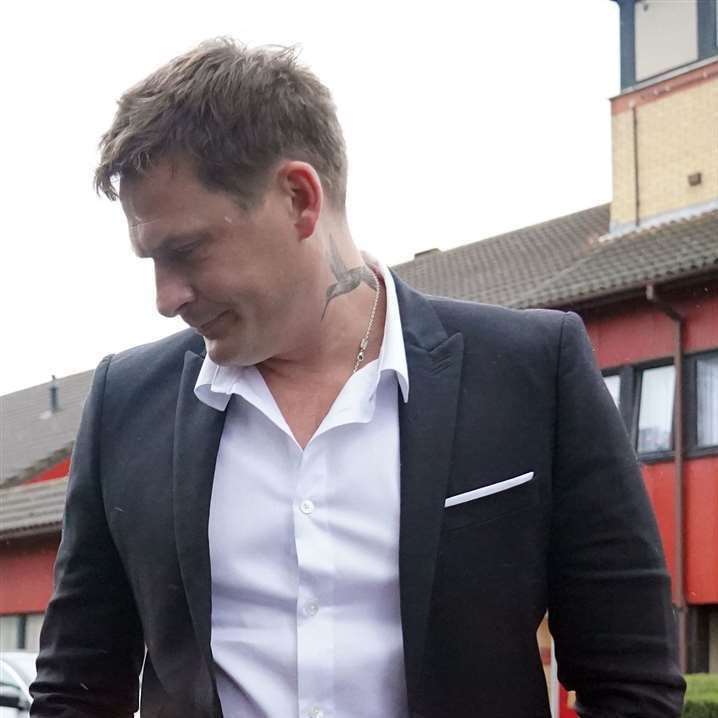 Blue singer Lee Ryan is on trial over an incident on a plane (Jonathan Brady/PA)