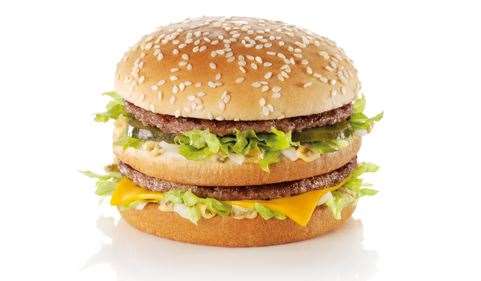 The McDonald's Big Mac. Picture: McDonald's