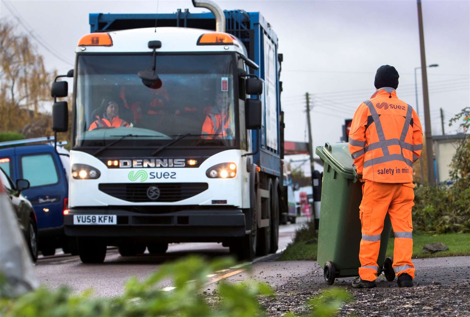 Maidstone residents have complained of bin collections being missed this week