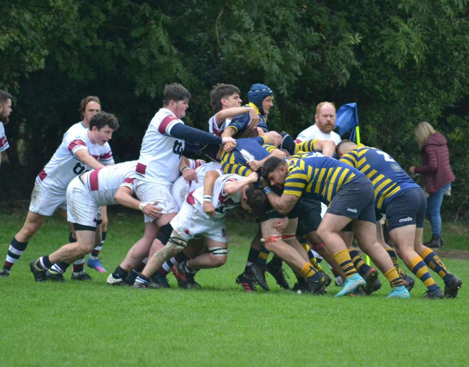 Action from Sittingbourne's big win over Sidcup 3rds