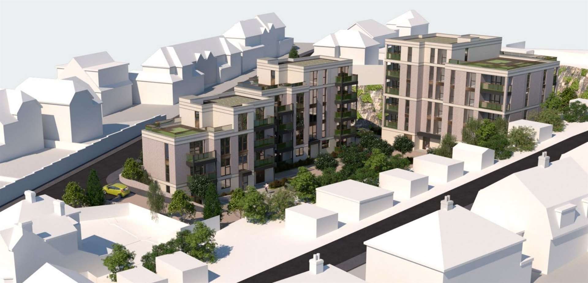 Medway Council have received plans to build 33 flats in Strood. Picture: Ubique Architects