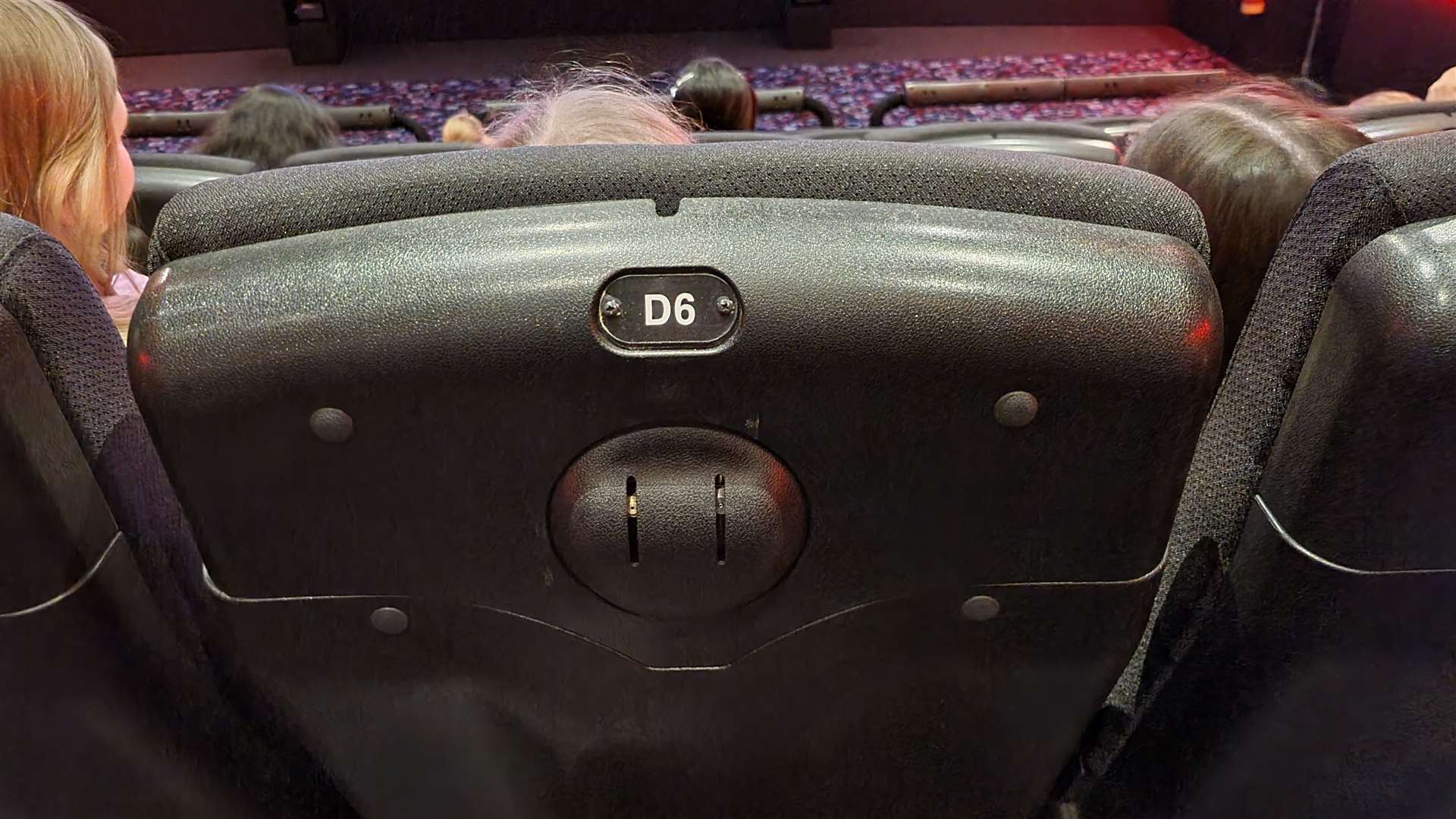 Some of the features come from the back of each seat