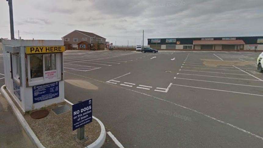 Camber Sands Central Car Park. Picture: Google