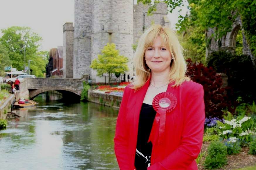 Labour's Rosie Duffield defeated Sir Julian Brazier by 187 votes.
