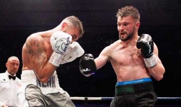Louis Greene fights in Saudi Arabia ths Friday on the Anthony Joshua undercard Picture: Kynock-boxing.com