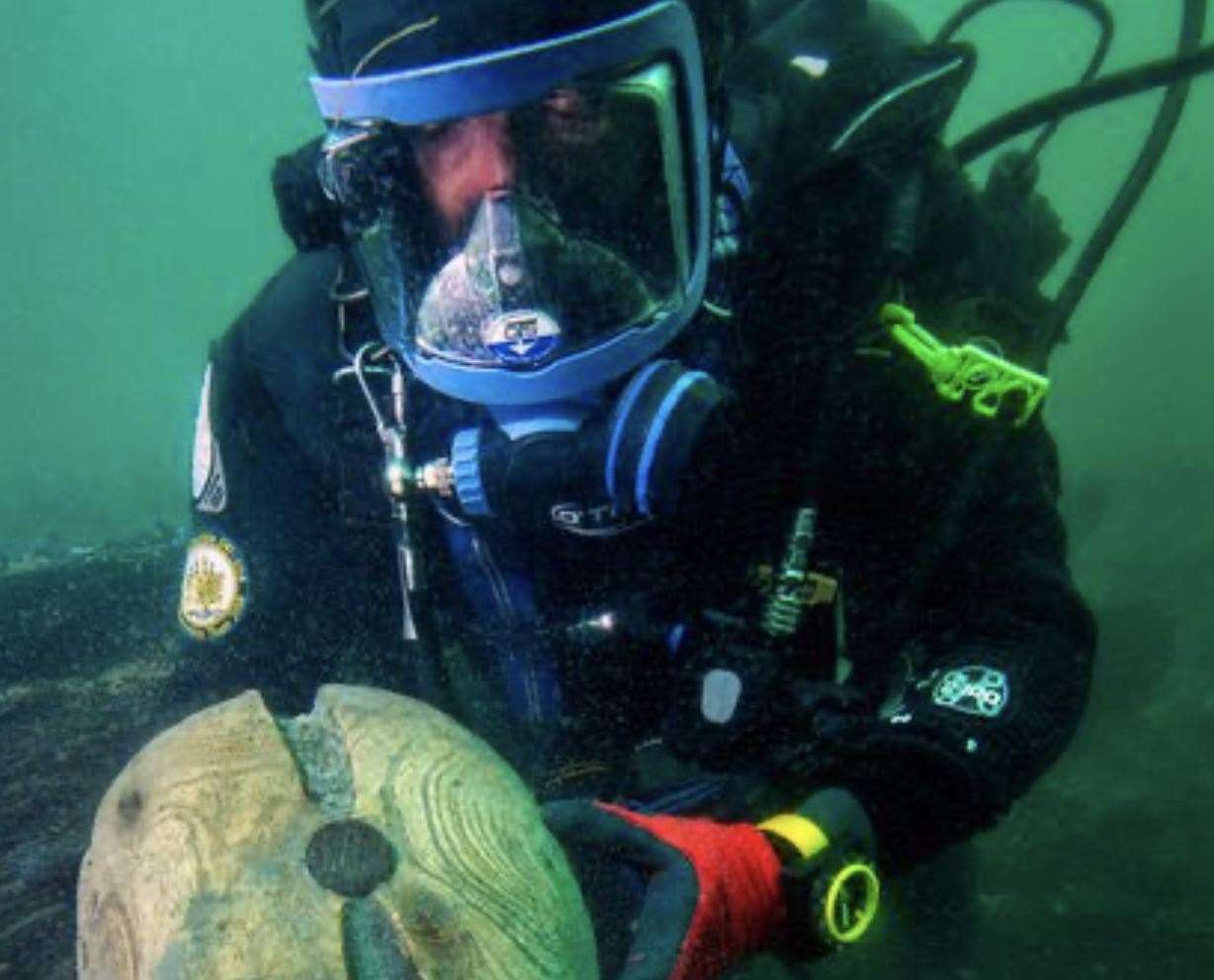 The wreck has seen many fascinating artefacts recovered. Picture: Michael Pitts