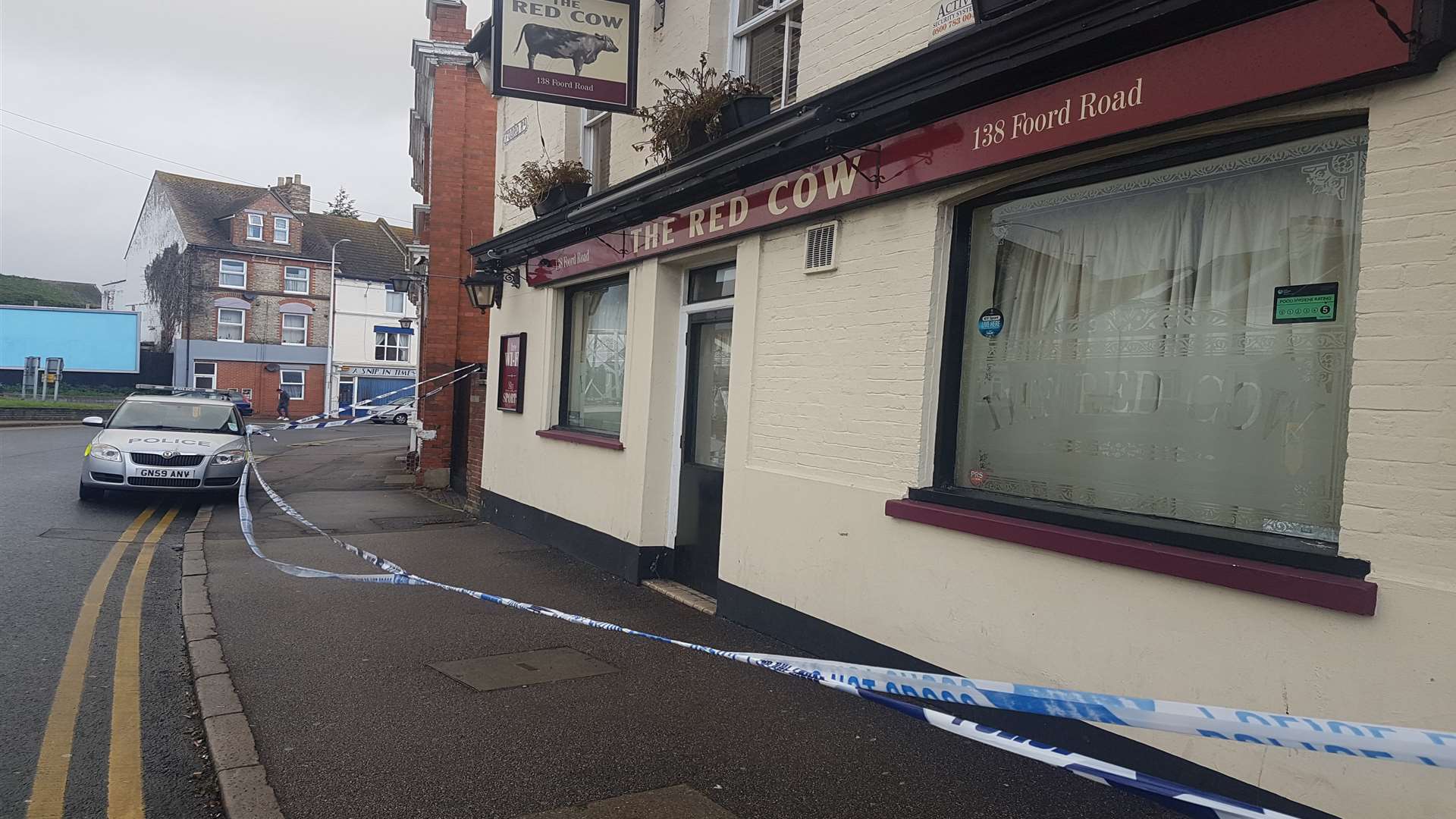 Joe Daniels was shot dead at the Red Cow pub in Folkestone