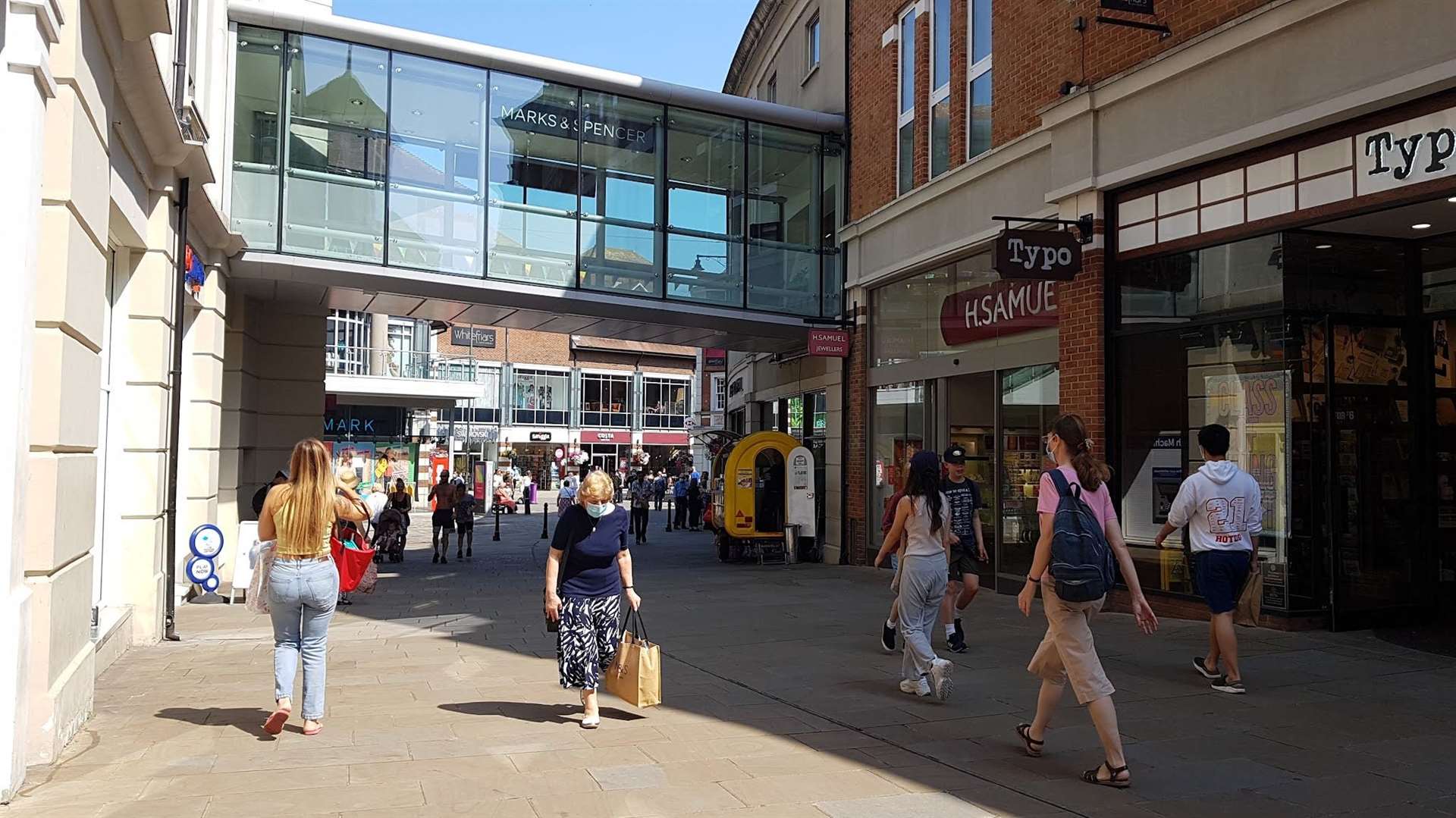 The incident allegedly happened in the Whitefriars shopping centre in Canterbury. Stock picture