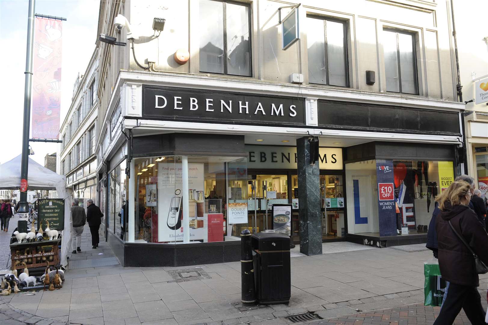 Debenhams in Canterbury is one of those stores facing an uncertain future