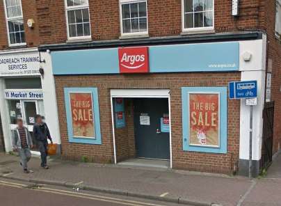 Argos in Market Street, Dartford. Pic: Google Maps