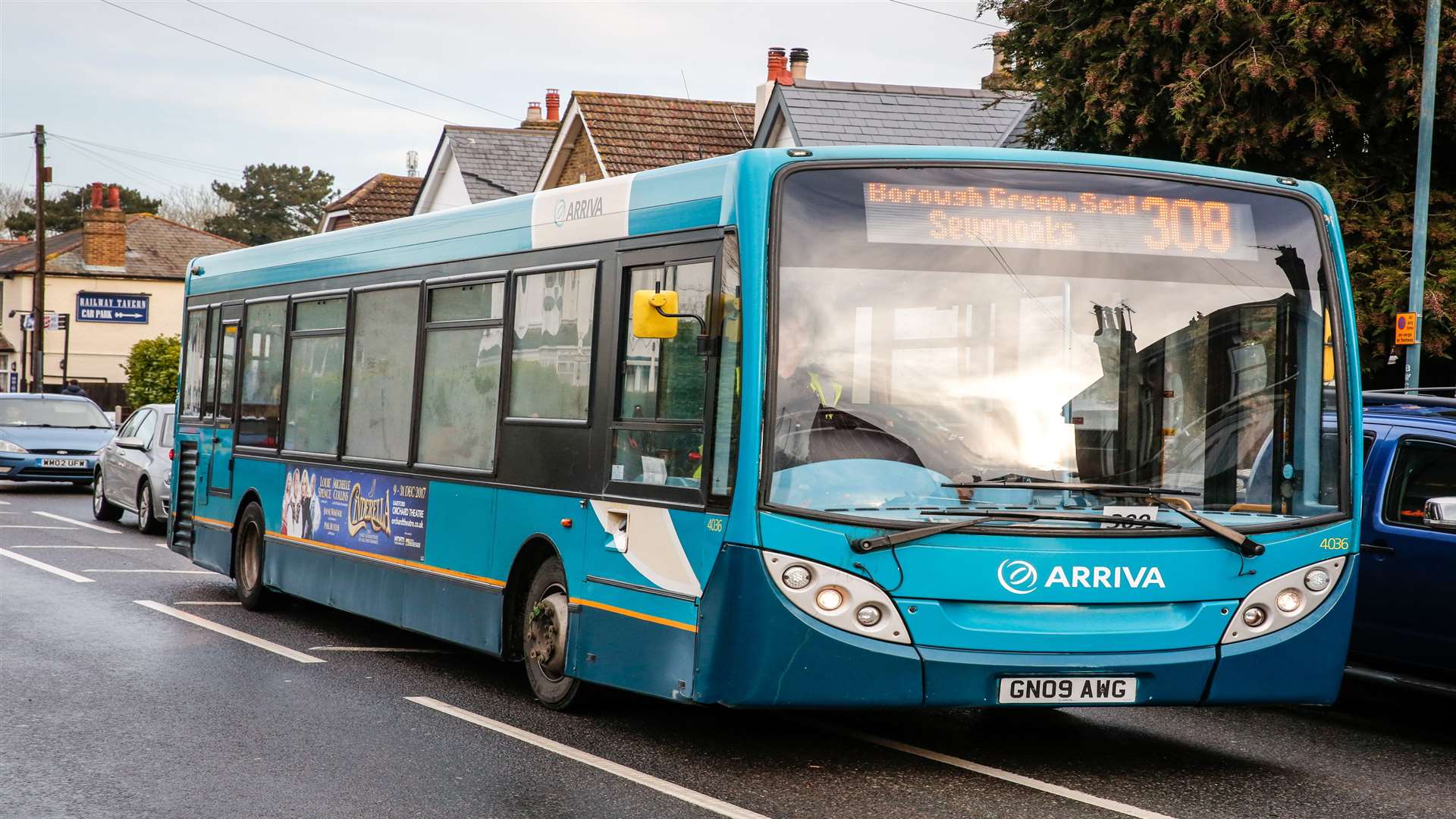 The 308 Arriva bus. Picture: Matthew Walker