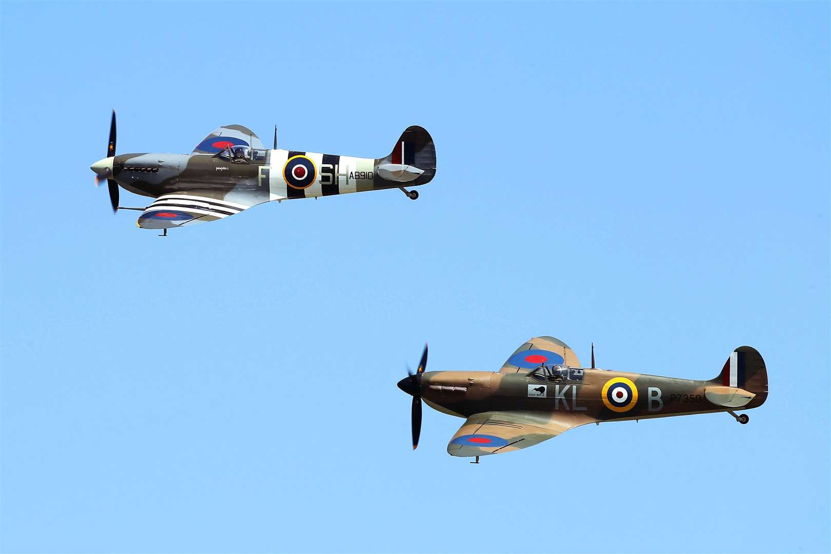Spitfires played a crucial role in the Battle of Britain. Picture: PA