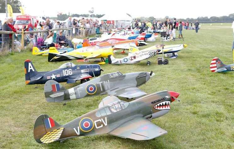 Headcorn Aerodrome is home to the Southern Model Show. Picture: Matthew Walker