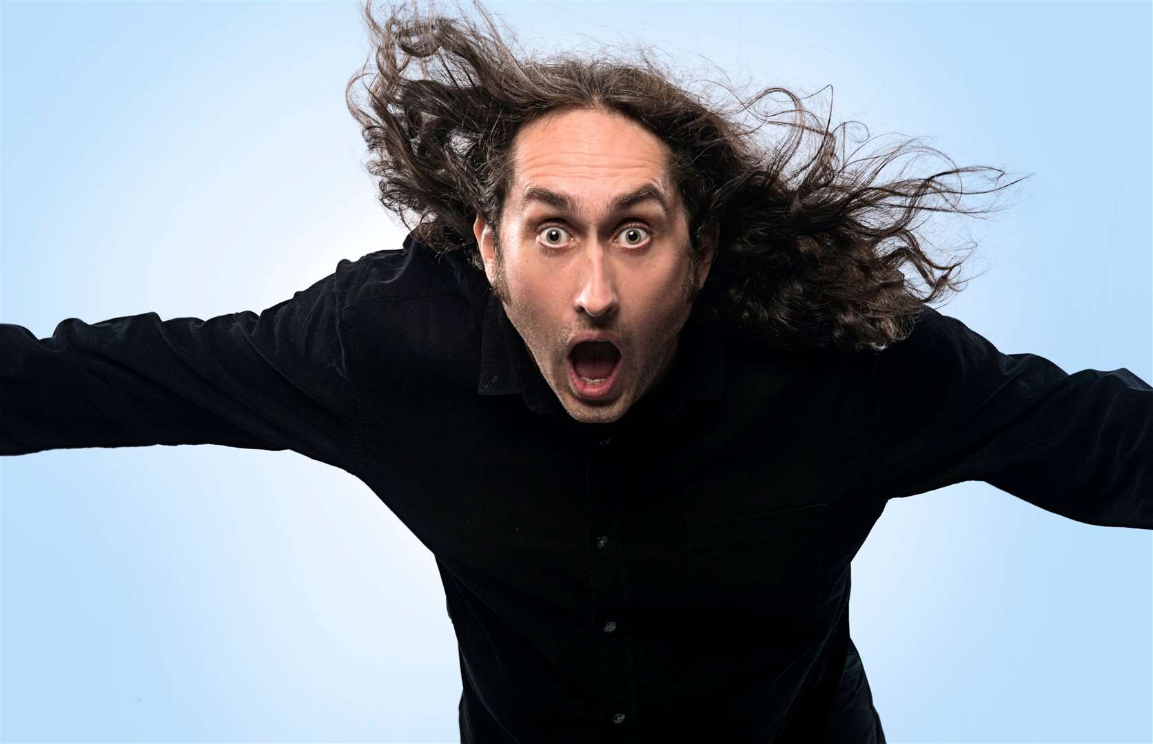 Ross Noble is celebrating his 21st stand-up comedy tour. Picture: John McMurtrie