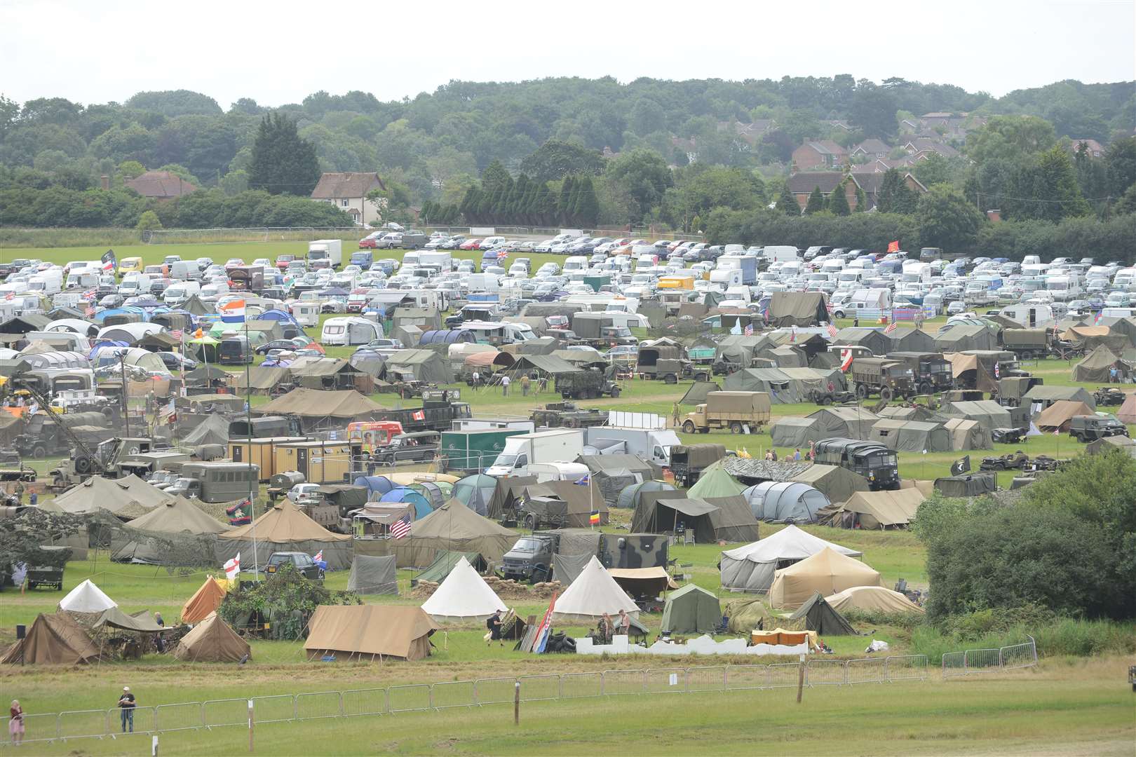 The War and Peace Revival, at Folkestone Racecourse this year.