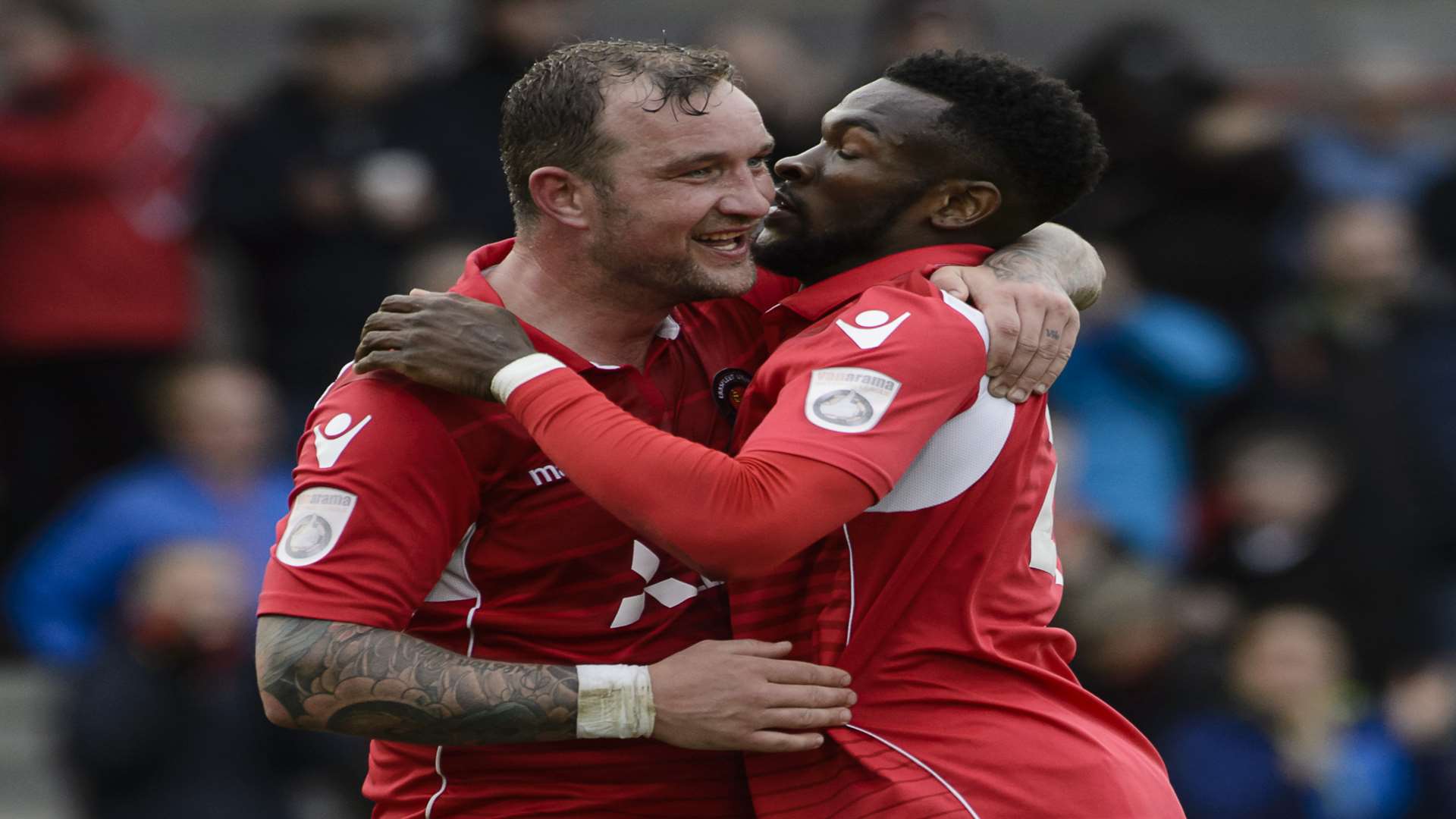Danny Kedwell wants to spend the rest of his career at Ebbsfleet Picture: Andy Payton