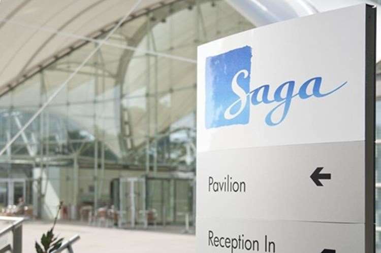 Saga saw its shares slump to a record low today
