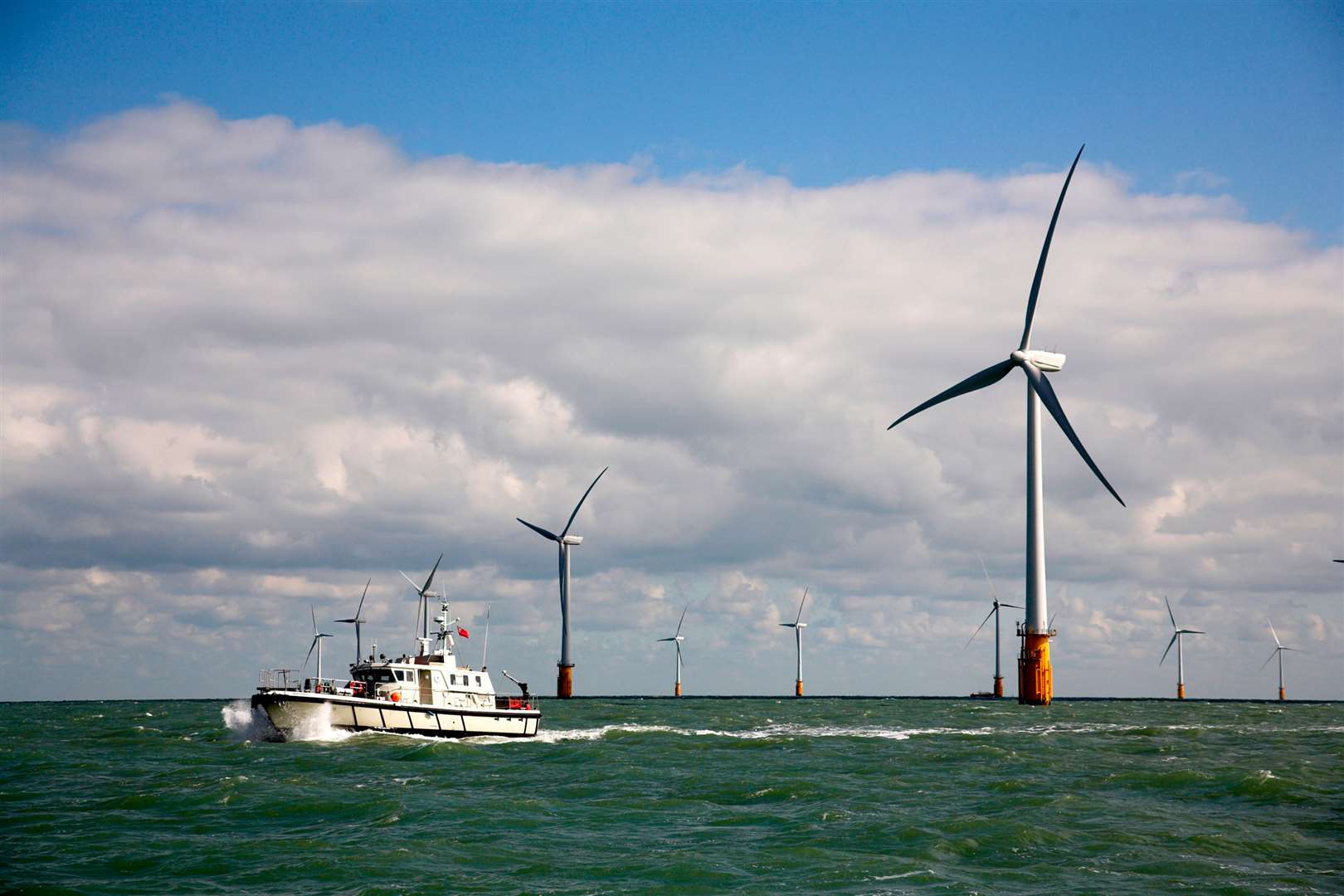 Balfour Beatty has sold off most of its stake in the transmission system which links Thanet Offshore Wind Farm to the National Grid