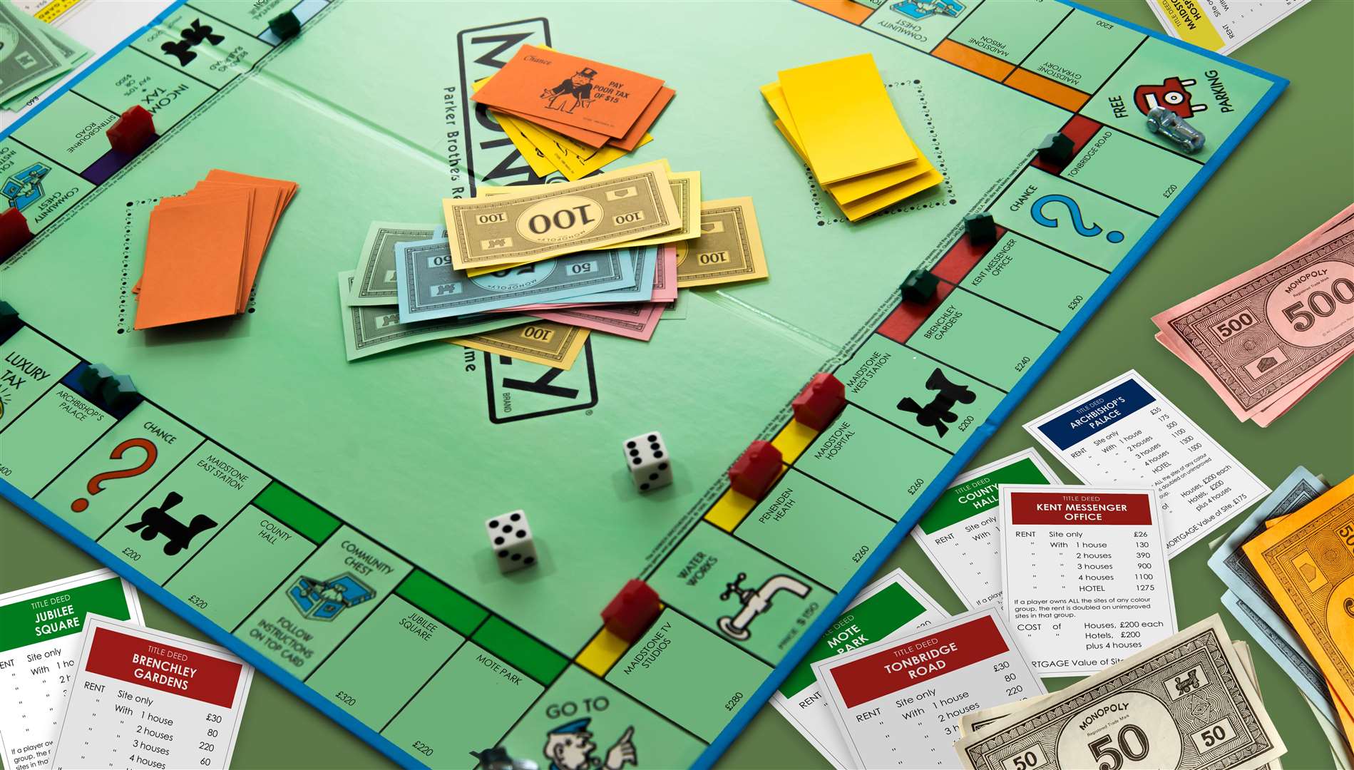 How a Maidstone version of Monopoly could look