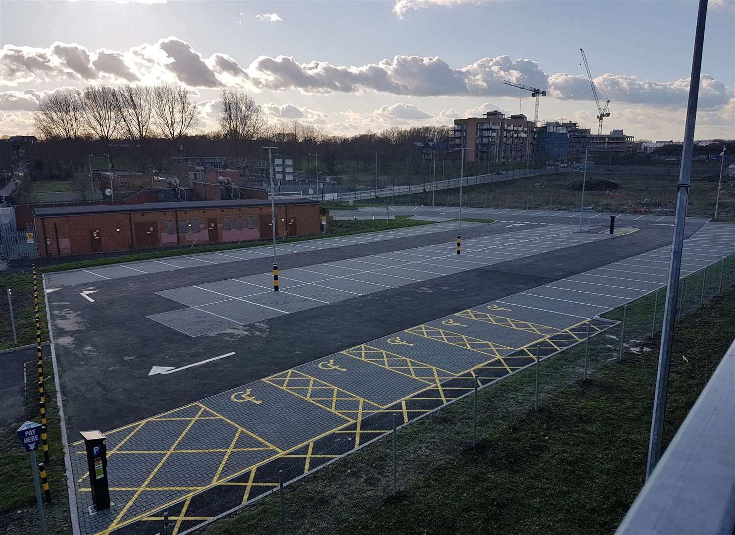 The Victoria Road Car Park in Ashford will be the site of a coronavirus test centre