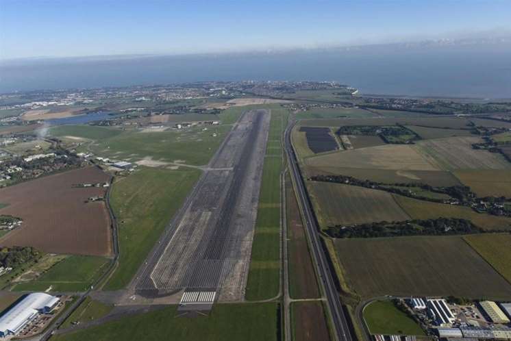 The former Manston airport, now called Stone Hill Park. Picture: Simon Burchett