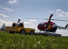 Scale replicas of the model helicopters are said to be worth thousands. Picture: Kent Police