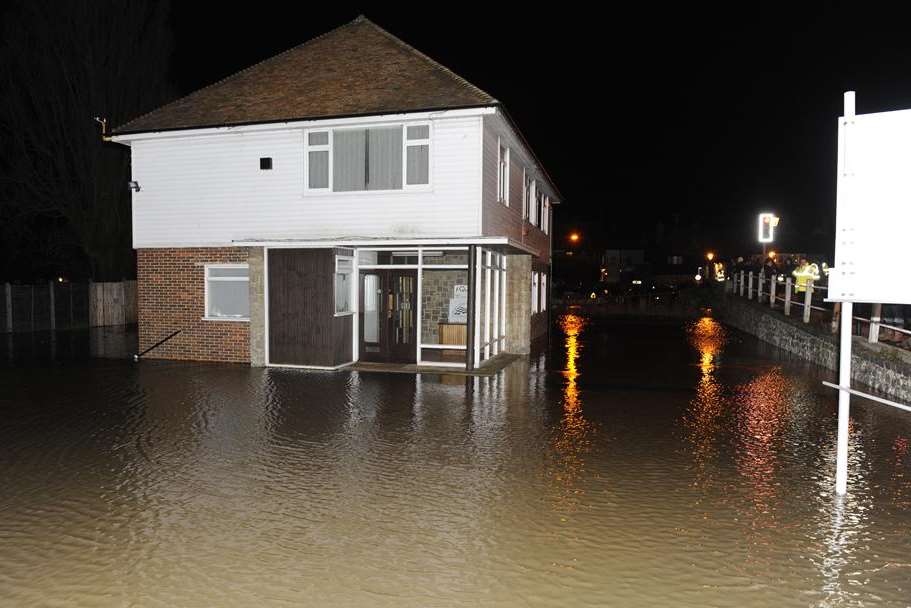 Sandwich was one of the areas in east Kent worst affected by flooding. Picture: Tony Flashman