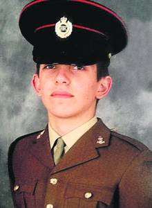 Missing soldier Josh Thomas was last seen at the City Wall pub in Rochester on Wednesday, April 10