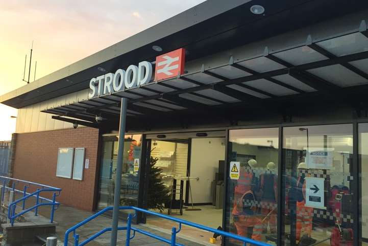 Strood station has reopened after a £2.59 million refurbishment.