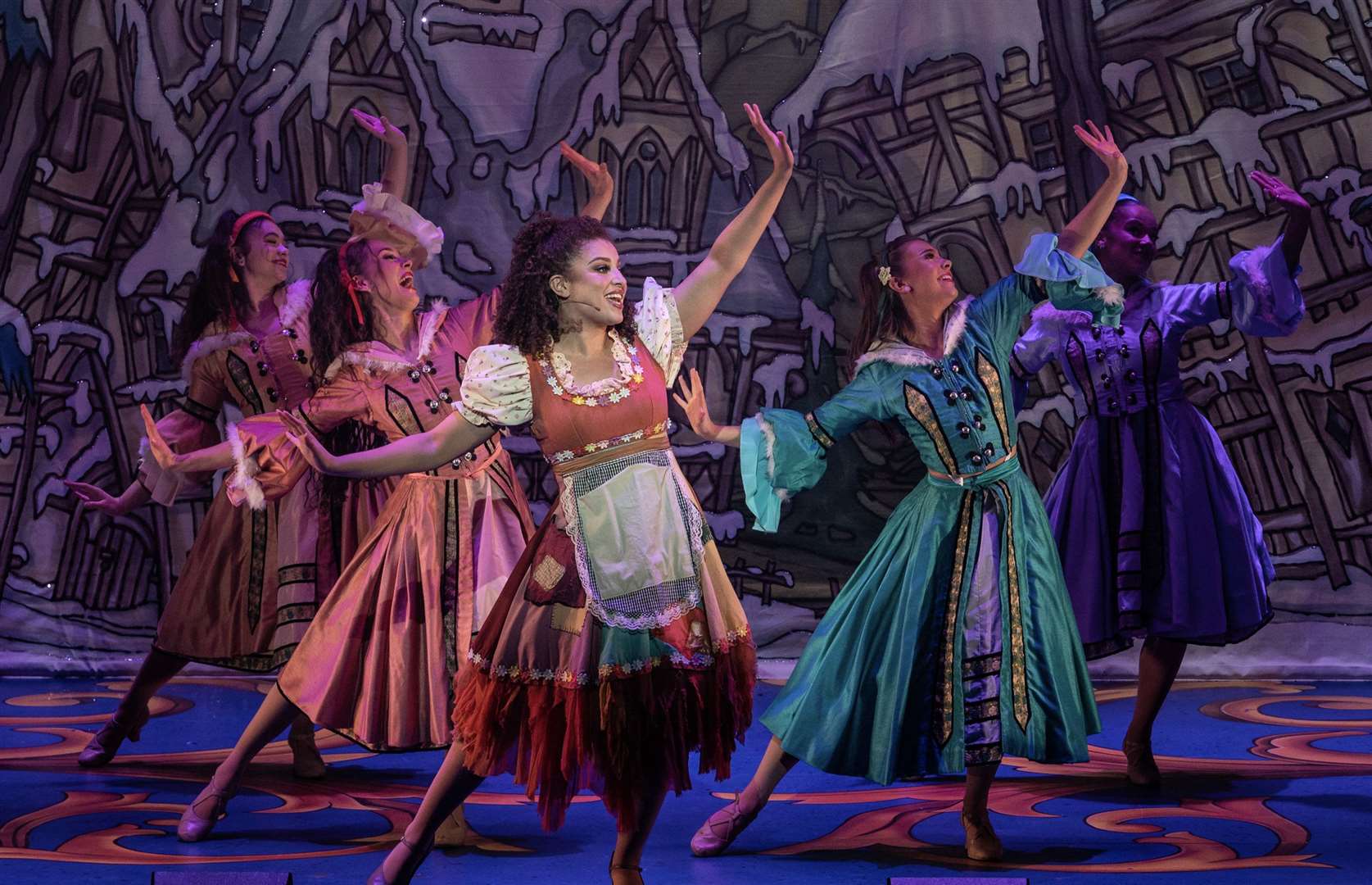 Newcomer Ellie Jane Grant made her panto debut as the lead role. Picture: Orchard Theatre