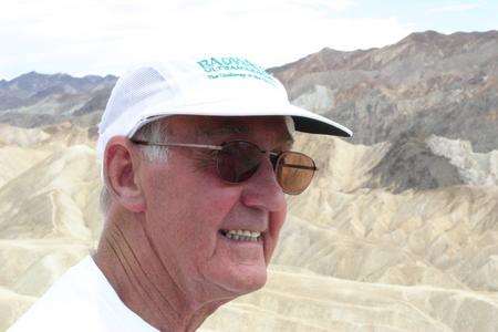 Jack Denness in Death Valley, July 2010
