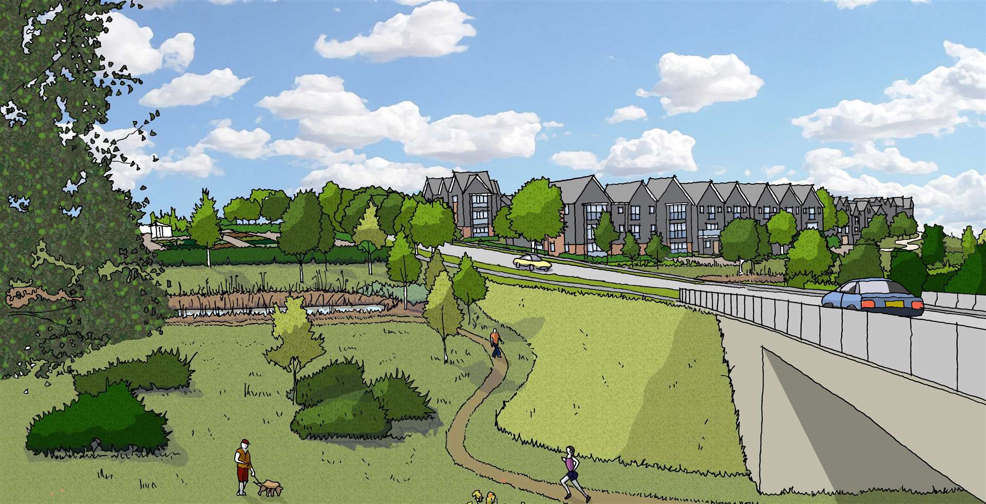 In total, 799 homes will be built at Springhead Park