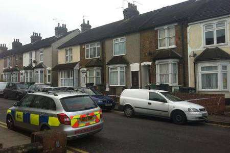 A gun was fired in Swanscombe last night