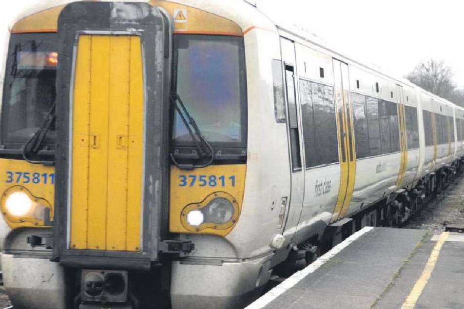 A train has broken down between Faversham and Canterbury East