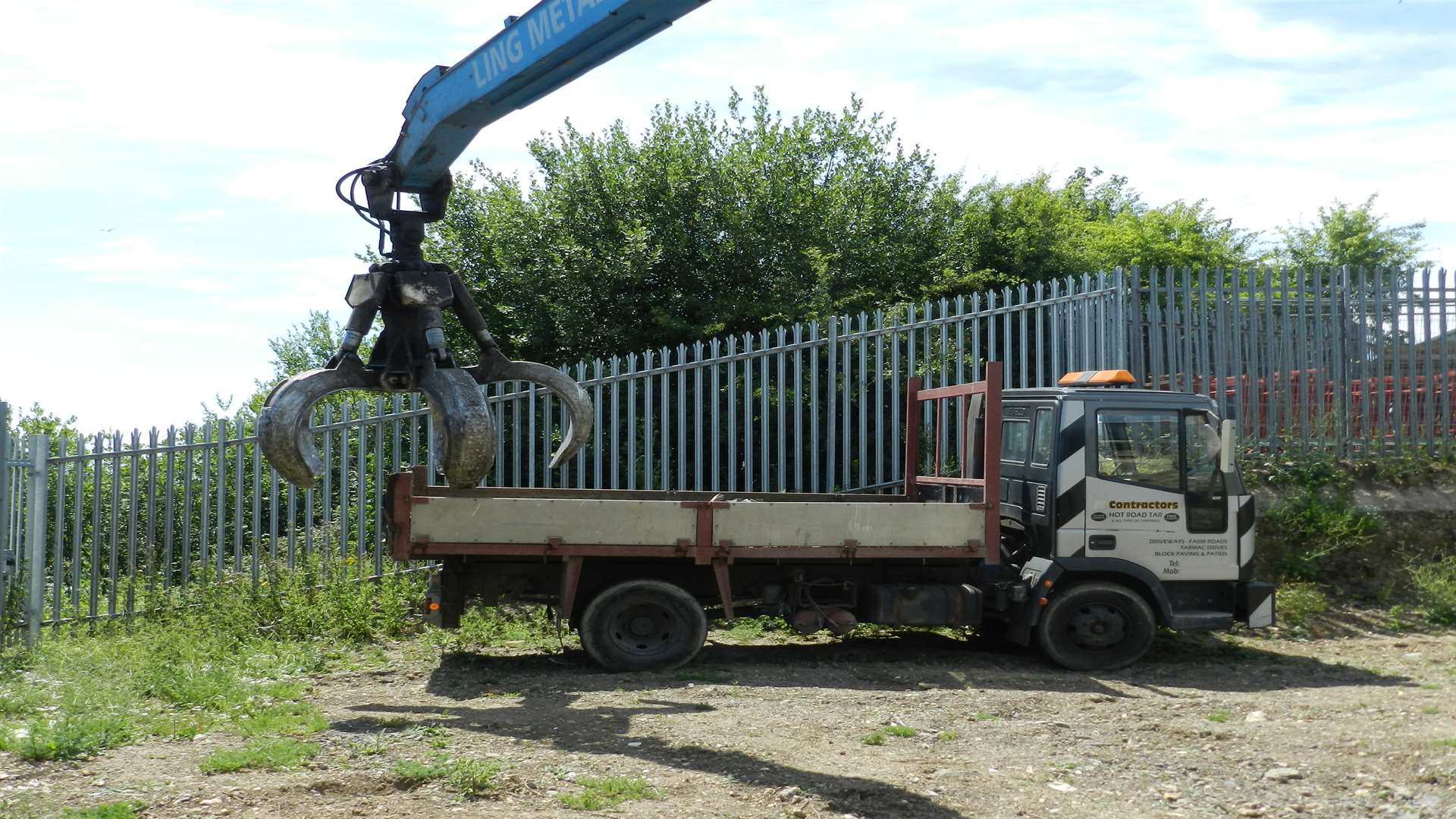 Canterbury City Council seized this lorry used by flytippers