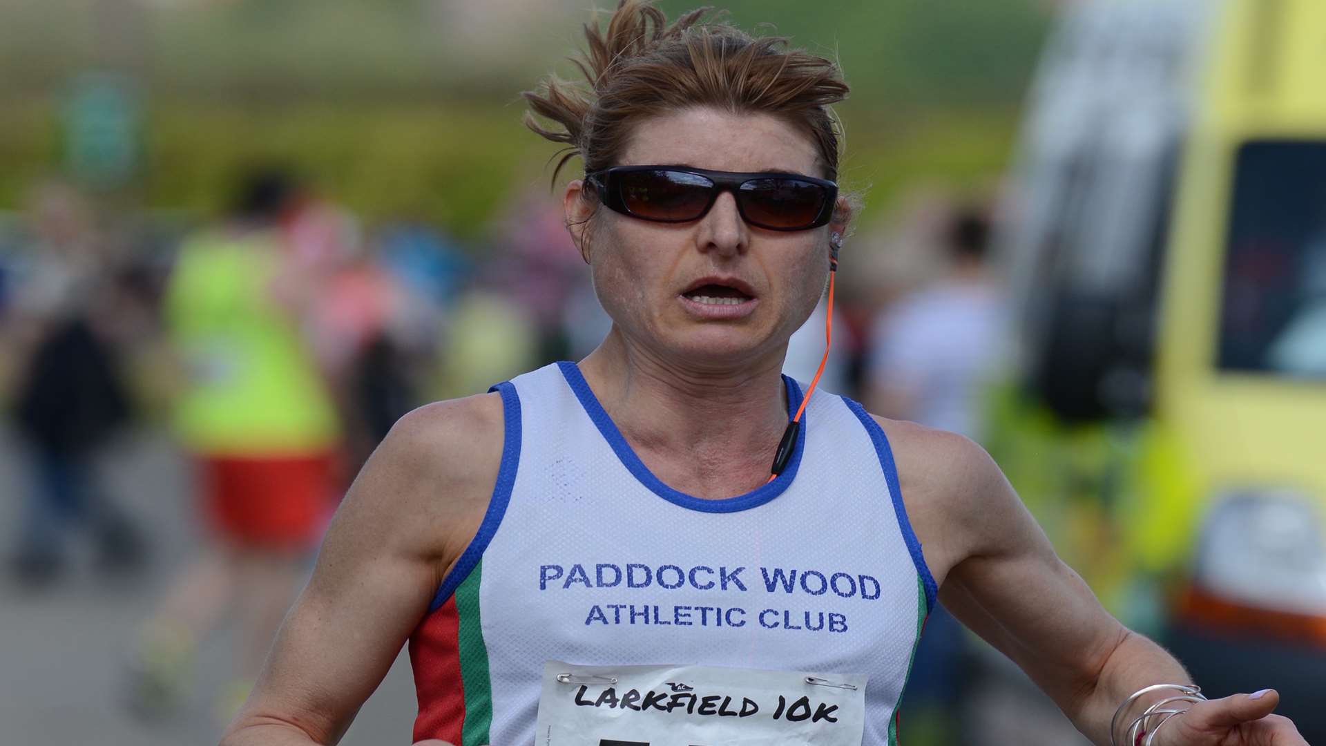 Maria Heslop took the first lady honours at Sunday's Larkfield 10k Picture: Gary Browne